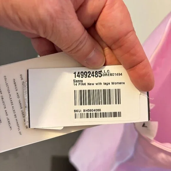 ALC Sienna Cut Out Maxi Slip Dress Pink - Picture 6 of 14